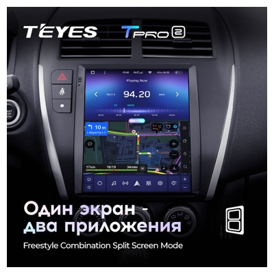 Штатная автомагнитола на Android TEYES TPRO 2 для Mitsubishi ASX 1 2010-2016 (Версия A) 3/32gb- фото3