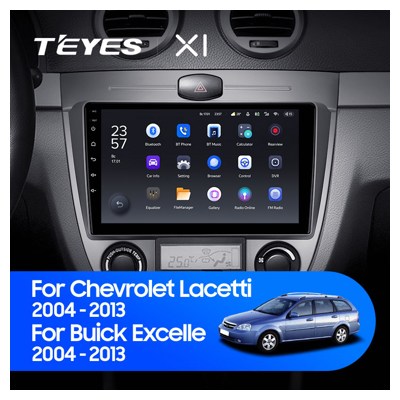 Штатная автомагнитола на Android TEYES X1 для Chevrolet Lacetti J200 2004-2013 (Версия F1) 2/32gb- фото3