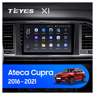 Штатная автомагнитола на Android TEYES X1 для Seat Ateca Cupra 2016-2021 2/32gb- фото3