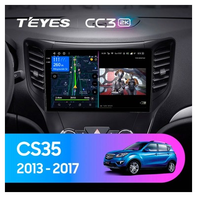 Штатная автомагнитола на Android TEYES CC3 2K для Changan CS35 2013-2017 3/32gb- фото3