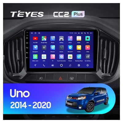 Штатная автомагнитола на Android TEYES CC2L Plus для Fiat Uno 2014-2020 2/32gb- фото2