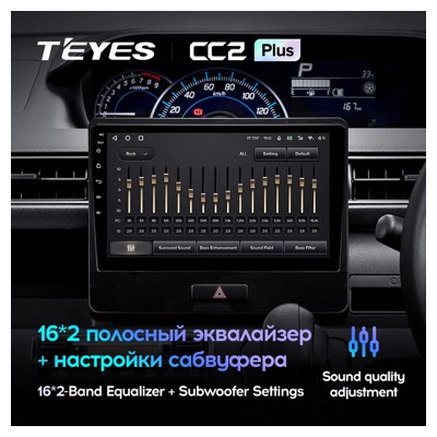 Штатная автомагнитола на Android TEYES CC2L Plus для Suzuki Wagon R 6 VI 2017-2021 2/32gb- фото3