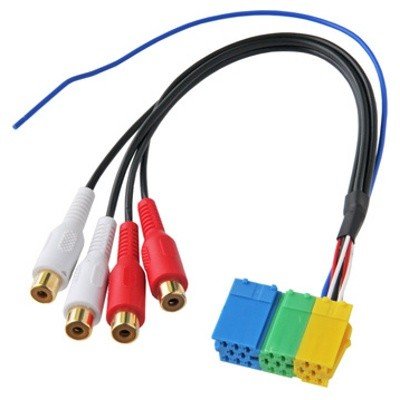 Линейный выход 4RCA INCAR ISO-003