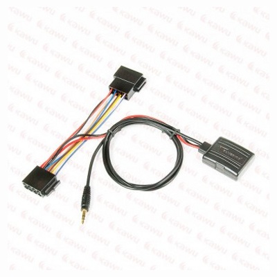 Bluetooth адаптер KAWU 14745. 12V ISO JACK 3.5MM - AUX IN