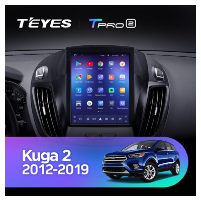Штатная автомагнитола на Android TEYES TPRO 2 для Ford Kuga 2, Escape 3 2012-2019 3/32gb- фото2