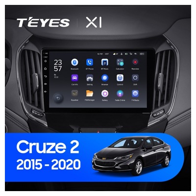 Штатная автомагнитола на Android TEYES X1 для Chevrolet Cruze 2 2015-2020 2/32gb- фото3