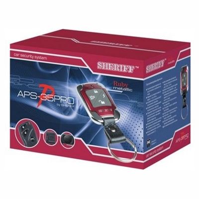 Автосигнализация Sheriff APS 35 PRO T4 ruby