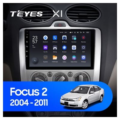 Штатная автомагнитола на Android TEYES X1 для Ford Focus 2 2004-2011 (Версия F1) 2/32gb- фото3