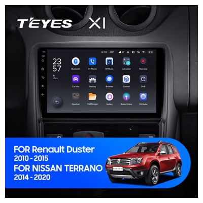 Штатная автомагнитола на Android TEYES X1 для Renault Duster 2010-2015 2/32gb- фото3