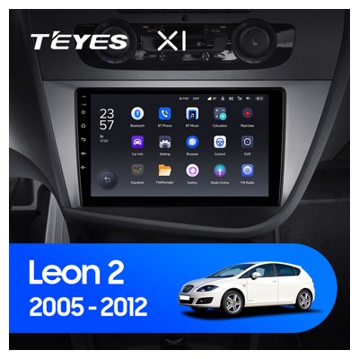 Штатная автомагнитола на Android TEYES X1 для Seat Leon 2 2005-2012 2/32gb- фото3