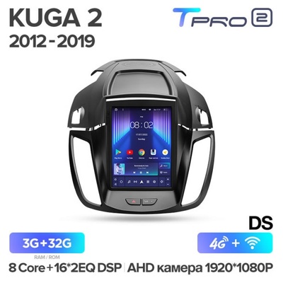 Штатная автомагнитола на Android TEYES TPRO 2 для Ford Kuga 2, Escape 3 2012-2019 3/32gb- фото