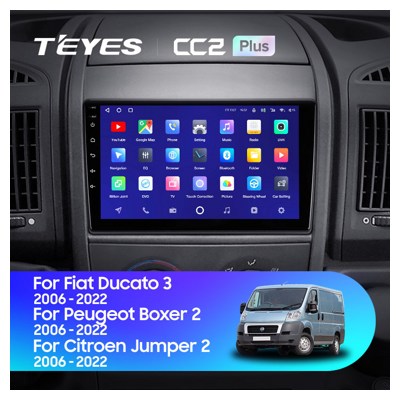 Штатная автомагнитола на Android TEYES CC2L Plus для Fiat Ducato 3 2006-2022 2/32gb- фото2