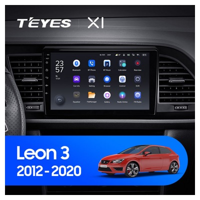 Штатная автомагнитола на Android TEYES X1 для Seat Leon 3 2012-2020 2/32gb- фото3