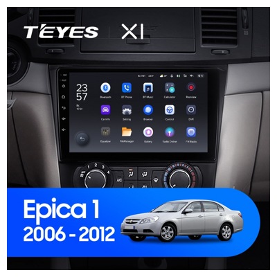 Штатная автомагнитола на Android TEYES X1 для Chevrolet Epica 1 2006-2012 2/32gb- фото3