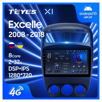 Штатная автомагнитола на Android TEYES X1 для Buick Excelle 2008-2018 2/32gb- фото2