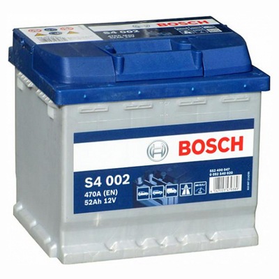 Аккумулятор BOSCH S4 002 (552400047)