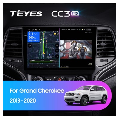 Штатная автомагнитола на Android TEYES CC3 2K для Jeep Grand Cherokee WK2 2013-2020 3/32gb- фото3