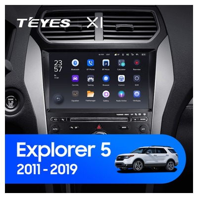 Штатная автомагнитола на Android TEYES X1 для Ford Explorer 5 2011-2019 (Версия B) 2/32gb- фото3