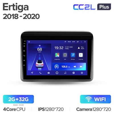 Штатная автомагнитола на Android TEYES CC2L Plus для Suzuki Ertiga 2018-2020 2/32gb