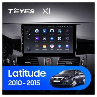 Штатная автомагнитола на Android TEYES X1 для Renault Latitude 2010-2015 2/32gb- фото3