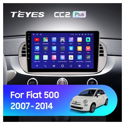 Штатная автомагнитола на Android TEYES CC2L Plus для Fiat 500 2007-2014 2/32gb- фото2