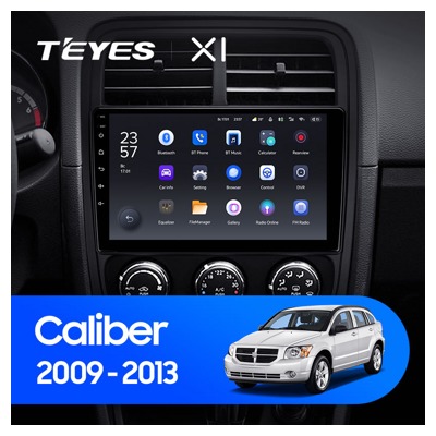 Штатная автомагнитола на Android TEYES X1 для Dodge Caliber PM 2009-2013 2/32gb- фото3