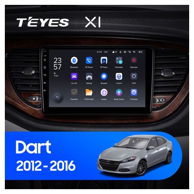 Штатная автомагнитола на Android TEYES X1 для Dodge Dart 2012-2016 2/32gb- фото3
