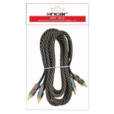 Межблочный кабель RCA INCAR ACC-A2.5