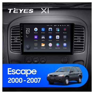 Штатная автомагнитола на Android TEYES X1 для Ford Escape 1 2000-2007 2/32gb- фото3