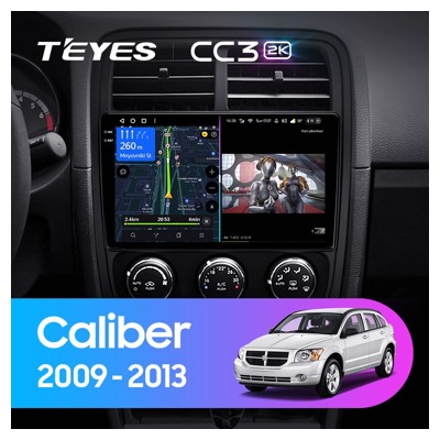 Штатная автомагнитола на Android TEYES CC3 2K для Dodge Caliber PM 2009-2013 3/32gb- фото3