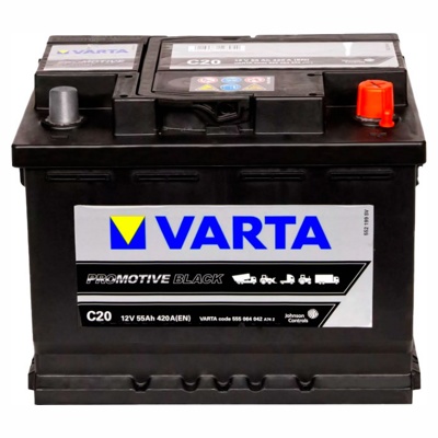 Аккумулятор VARTA PROMOTIVE BLACK 55 R (55 А/Ч, 420 А)