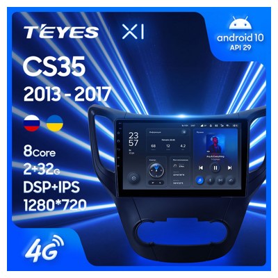 Штатная автомагнитола на Android TEYES X1 для Changan CS35 2013-2017 2/32gb- фото2