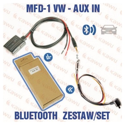 Bluetooth адаптер KAWU 25018. MFD-1 VW - AUX IN- фото