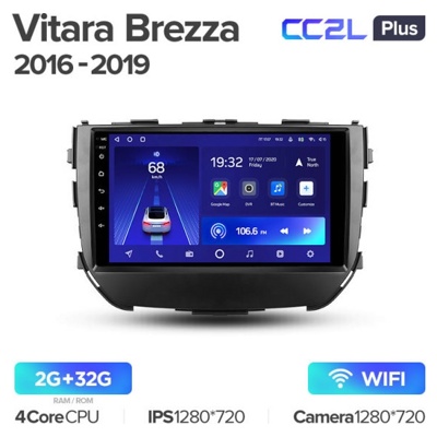 Штатная автомагнитола на Android TEYES CC2L Plus для Suzuki Vitara Brezza 2016-2019 2/32gb