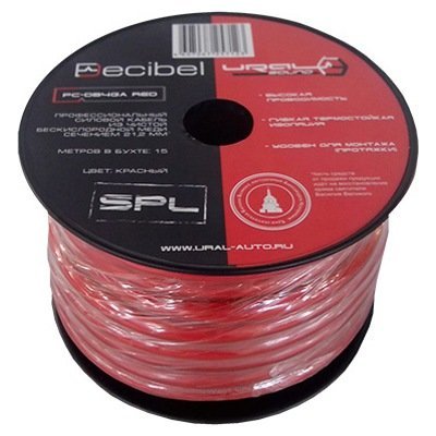 Силовой кабель УРАЛ PC-DB4GA RED