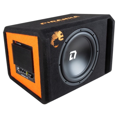 Автосабвуфер DL AUDIO PIRANHA 12A BLACK- фото