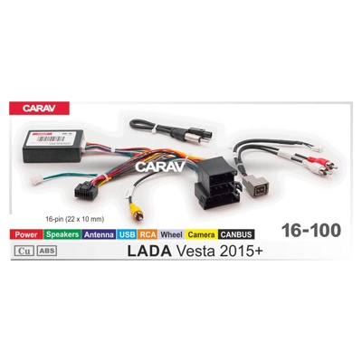 ISO переходник CARAV 16-100 для Lada