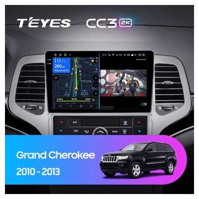 Штатная автомагнитола на Android TEYES CC3 2K для Jeep Grand Cherokee WK2 2010-2013 3/32gb- фото3