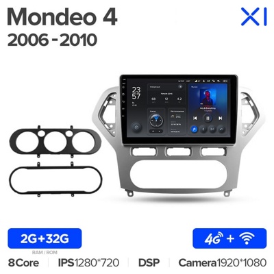 Штатная автомагнитола на Android TEYES X1 для Ford Mondeo 4 2006-2010 2/32gb- фото
