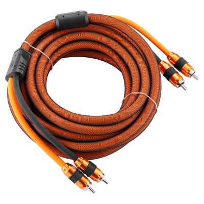 Межблочный кабель RCA DL AUDIO PHOENIX FERRITE RINGS RCA 5M- фото