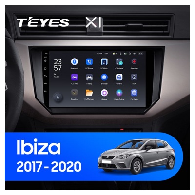 Штатная автомагнитола на Android TEYES X1 для Seat Ibiza 2017-2020 2/32gb- фото3