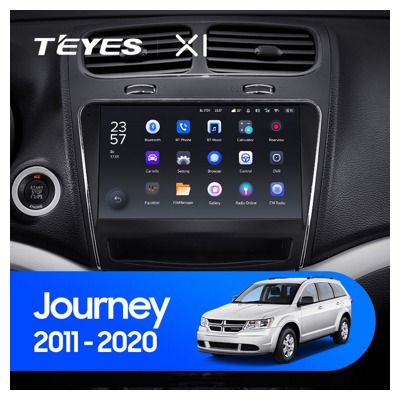 Штатная автомагнитола на Android TEYES X1 для Dodge Journey JC 2011 2020 2/32gb- фото3